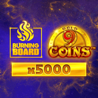 9 Coins Gold Burning Board game cover