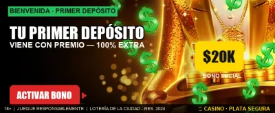 Bono exclusivo primer depósito